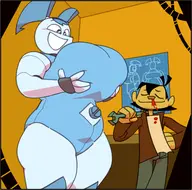 haydee jenny_wakeman my_life_as_a_teenage_robot parody sheldon_oswald_lee xj-9 // 1590x1577 // 509KB