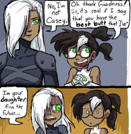 colette coc artist:ics comics justice_comrades kay-2 the_pineapple_cake // 589x600 // 47KB