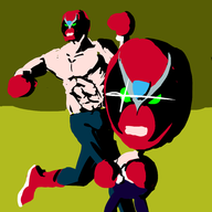 artist:deidatvm homestar_runner_(series) jojo's_bizarre_adventure parody strong_bad // 4000x4000 // 755KB