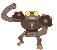 amphibia animated artist:drawendo chrono_trigger frobo parody // 685x611 // 251KB