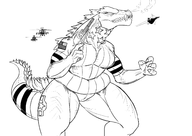 american_kaiju artist:redout marvel rule_63 // 3507x2480 // 1.3MB