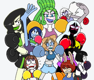 arthur artist:syn2nite creepy_susie crossovers dreamworks duck_dodgers_in_the_24th_and_12_century emily emmy emmy_the_robot hazbin_hotel kim_possible looney_tunes molly_macdonald ms._co_2024 pomni queen_tyr'ahnee ruby_gillman ruby_gillman,_teenage_kraken shego the_amazing_digital_circus the_oblongs trolls velvet // 1469x1252 // 695KB