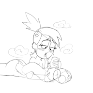 ss artist:smeet foster's_home_for_imaginary_friends frankie_foster mac // 3200x3200 // 1.0MB