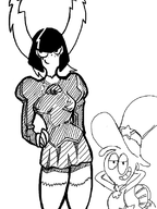 agent_aika artist:terrible_the_drawfag cosplay delmo_corps lord_dominator wander wander_over_yonder // 600x800 // 137KB