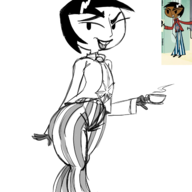 artist:smeet brit_crust my_life_as_a_teenage_robot // 1600x1600 // 878KB