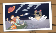artist:jacinth gravity_falls morty_smith parody rick_and_morty rick_sanchez // 3093x1833 // 2.8MB