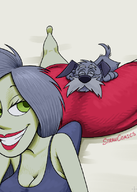 artist:strawcomics disney madam_mim merlin the_sword_in_the_stone // 577x810 // 283KB