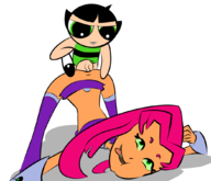 boxman buttercup dc futa powerpuff_girls starfire teen_titans teen_titans_go // 1043x896 // 224KB