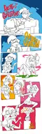artist:splooge comics fairly_oddparents rule_63 timantha_turner timmy_turner vicky wanda_fairywinkle // 595x1862 // 760KB