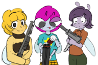 best_bugs_forever crossovers maggie_pesky maya maya_the_bee mo_skeeter the_buzz_on_maggie // 900x600 // 291KB