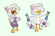 artist:drawfug_01 colors_by_anonymous disney ducktales nude webby_vanderquack // 1550x1000 // 256KB
