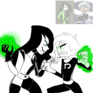 artist:smeet crossovers danny_fenton danny_phantom kim_possible shego // 3200x3200 // 2.8MB