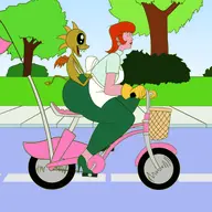 artist:theslimydude charlie dexter's_laboratory dexter's_mom // 1700x1700 // 607KB