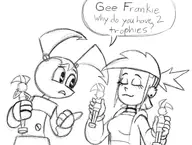 crossovers foster's_home_for_imaginary_friends frankie_foster jenny_wakeman ms._co_all-stars_2025 my_life_as_a_teenage_robot parody xj-9 // 2168x1639 // 743KB