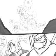 artist:terrible_the_drawfag ben_10 ben_tennyson charmcaster comics diamondhead gwen_tennyson kevin_levin // 900x900 // 297KB