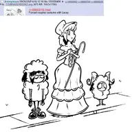 artist:arscomics bo_peep cosplay crossovers dolly i_can't_sleep lacey lacey_games nia // 1206x1209 // 154KB