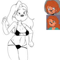 a_goofy_movie artist:smeet disney roxanne // 1600x1600 // 709KB