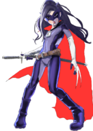 fusion hit-girl kaze_fukeba_nanashi kick-ass laura_kinney marvel wolverine x-men // 707x1000 // 447KB