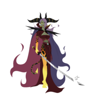 artist:tullymonst3r dc disney dragonaut_the_resonance ember fusion garnet_maclaine maleficent sleeping_beauty // 3566x3796 // 1.2MB