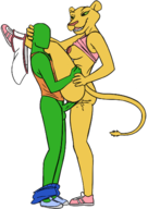 animalympics artist:flaminhotcheatoes artist:redout bottomless kit_mambo vaginal // 1032x1453 // 438KB