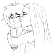 artist:tullymonst3r big_hero_6 hiro_hamada honey_lemon // 1025x1086 // 273KB