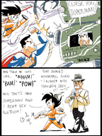 clark_kent comics crossovers dc dragon_ball goku kal-el lex_luthor superman // 600x800 // 54KB