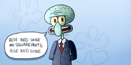 artist:rebecca_doodles cosplay g-man half-life spongebob_squarepants_(series) squidward_tentacles // 1000x501 // 422KB
