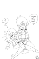 artist:noche-doobles bottomless futa luna_loud sam_sharp the_loud_house // 1038x1555 // 338KB