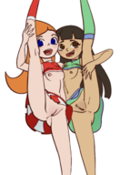 artist:spacechoochoo candace_flynn phineas_and_ferb stacy_hirano // 444x646 // 166KB