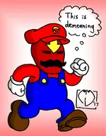 artist:anthropolog_itr cosplay dc mario nintendo red_tornado super_mario // 351x448 // 60KB