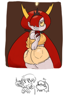 artist:terrible_the_drawfag comics hekapoo marco_diaz selfie star_butterfly star_vs._the_forces_of_evil // 450x620 // 129KB