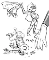 coc artist:hagfish audrey_page comics golden_girl quizmaster sarah_sterling silver_queen the_developing_adventures_of_golden_girl // 654x800 // 176KB