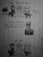 artist:cerebropodrido captain_america comics iron_man marvel otto_octavius spider-man steve_rogers superior_spider-man thor tony_stark // 1200x1600 // 439KB