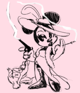 artist:mbwillie disney minnie_mouse scrooge_mcduck // 1020x1187 // 507KB