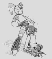 artist:welp brit_crust cunnilingus jenny_wakeman my_life_as_a_teenage_robot vexj9 xj-9 // 591x672 // 146KB