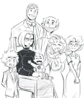 beast_boy dc i_am_not_raven original_character raven teen_titans // 749x872 // 308KB