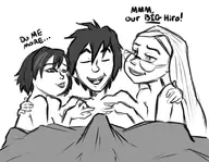 big_hero_6 go-go_tomago hiro_hamada honey_lemon marvel // 800x622 // 178KB