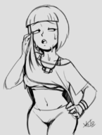 artist:yoto bridgette_hashima close_enough // 638x842 // 244KB