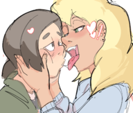 artist:dbaru emmett_bennett hannelore_ellicott-chatham questionable_content // 1604x1361 // 872KB