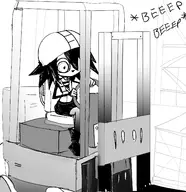 artist:rexhastala forklift i_can't_sleep nia // 1407x1452 // 611KB