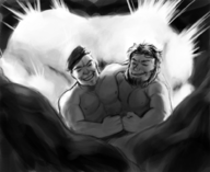 artist:fudgy_fart captain_hurricane chell_puddock crossovers the_hammer_man the_victor valiant_(uk) // 1000x818 // 502KB