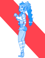 artist:liquidmark-alpha foster's_home_for_imaginary_friends goo // 1275x1650 // 594KB