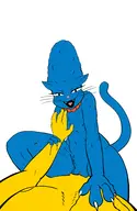 artist:gardenminttea catgirl marge_simpson nude the_simpsons vaginal // 2080x3200 // 1.1MB