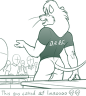 artist:redout bottomless caturday d.a.r.e. daren // 1439x1607 // 745KB