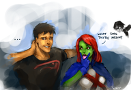 artist:geers dc kon-el miss_martian superboy young_justice // 838x573 // 471KB