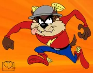 artist:anthropolog_itr cosplay dc flash looney_tunes taz // 838x658 // 319KB