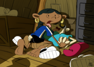 artist:knullmannen codename_kids_next_door numbuh_2 numbuh_5 // 1388x983 // 658KB