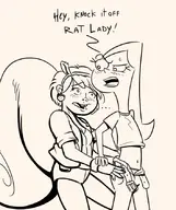 artist:h candace_flynn crossovers marvel phineas_and_ferb squirrel_girl // 707x845 // 222KB