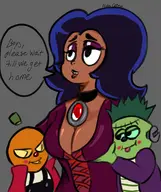 artist:alphacetza boris_mettle icky_mettle ok_ko!_let's_be_heroes wilhamena_mettle // 1500x1792 // 957KB