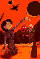 amphibia berserk boys_club crossovers general_yunan marcy_wu parody pepe // 1080x1562 // 1.1MB